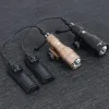 Escopos wadsn tático m300c m300a poderosa lanterna de lanterna de caça de caça de caça de caça de caça mini armas de armas com interruptor com interruptor AirSoft acessório