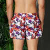 Мужские шорты на шортах повседневные пляжные сундуки летние фрукты