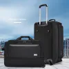 Bags Travel Suitcase on Wheels Student Fashion Oxford Cloth Trolley Backpack Zipper Portable Business Hand Lightweight Luggage