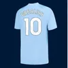 2024 Mans städer Ferran Mahrez Foden Bernardo Joao Z Rodrigo Football Shirt Men Kids Kit Grealish Set 24 25 Soccer Jerseys Haaland Cancelo de Bruyne Player version 99