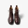 Boots Beau Today Casual Angle для женщин подлинная платформа платформы на платформу из телячьей кожи