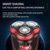 Shavers Kemei Herren -Elektroschütze USB wiederaufladbare schwimmende Rasiermaschine wasserdicht
