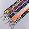 Keychains FI18 Rope Strap Keychain Neck Lanyard Gifts For Students Keys Long Phone USB Hanging Ornaments Anti-Lost Hang Fashion