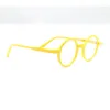 Солнцезащитные очки рамы ацетатные очки женщины 2024 Ретро винтажные полигоны очки рамы мужчин для оптических рецептурных очков очки