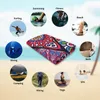 HiTurbo Microfiber Blanket Quick Drying Beach Towels Oversized 3571in Printing Towel Super Absorbent Pool Bohe 240422