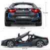 CAR BMW I8 RC CAR 1:14 Skala zdalna zabawka Radio Model samochodowy Auto Otwarte drzwi Prezent dla dzieci dorosłych Rastar