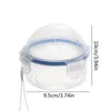 Storage Bottles Reusable Food Saver Box Vegetable With Cover Multifunctional Lettuce Container Lid Refrigerator Clear