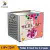 Makers Ice Cream Machine Mini Size Thailand Fried Ice Cream Machine Desktop Fried Yoghurt Ice Cream Roll