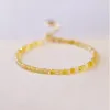 Bracelets New Arrival 2mm Slim Natural Yellow Opal Beads Beaded Bracelets for Women Love Lucky Wealth Fine Jewelry Accessories YBR667