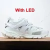 Luxus -Designerschuhe Track LED 3 3.0 MEN Women Casual Schuhe Paris Dress Schuhe Schnürung Plattform Sportschuhspuren Trainer Triple 3 Läufer Sneaker