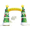 Großhandel lnflatable Arch Christmas Tree Bogenway mit Gebläse zum Verkauf 4mw enthalten
