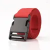 Belts Nylon Woven Belt With High-quality Automatic Buckle For Business And Leisure Men's Golf Toothless Quick Release