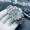 Business Mens Watch 41 mm stal nierdzewna Zegarki Pasku ze zegarki automatyczne mechaniczne zegarki na rękę na rękę dla MenqV0449