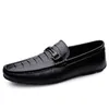 Casual schoenen Loafers Heren Handgemaakte Echte lederen slip op Driving Flats comfortabele mocassins mannelijke jurk schoenen