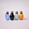 Декоративные фигурки 5-50 шт. Маленькие стеклянные бутылки с пробковыми крышками пустые банки образцы желают хранения бутылочных флаконов Diy Pendants Home Decor