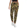 Pantalon de femme Zebra Print Jogger Cool Zebras Design Skin Design de survêtement décontracté à grande taille Pantal