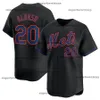 2024カスタムS-3XL City Connect Pete Alonso Starling Marte Francisco Lindor Jacob Justin Verlander Carlos Corlos Luis Guillorme Max Scherzer Brandon Nimmo Jerseys