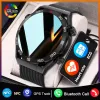 Смотреть NFC Smart Watch Men Pull Touch Screen Screen Bluetooth Call GPS Track Compass IP68 ECG ECG 1,5 дюйма Smart Wwatch для Android iOS