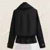 Kvinnorjackor 2024 Spring Autumn Fashion Korean Short Coat Kvinnlig långärmad avslappnad verktygsjacka Löst vindbrytare toppar kvinnor tidvatten w271