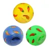 Supplies Rabbit Treat Ball Pet Feeder lent interactif Bunny Toy Snack Toy Ball Motte de boute