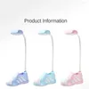 Table Lamps Creative Shoes Desktop Light Three Color Selection Usb Charging Durable Fall-proof Mini Dormitory Night Lamp