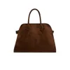 TR SUEDE MARGAUX 15 Sac à main authentique en cuir de grande capacité de grande capacité Cow Fleepting Tote Sac Dong Jie même style