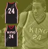 CUSTOM ANY Name Number Mens Youth/Kids KAWHI LEONARD 24 MARTIN LUTHER KING HIGH SCHOOL WOLVES BLACK BASKETBALL JERSEY 5 TOP Stitched S-6XL