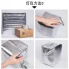 Bags 10 Pcs Aluminum Foil Insulated Food Storage Ice Bag Picnic Bags Thermal Cooler Reusable Lunch Snack Bento Picnic Hot &Cold Pouch