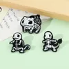 Skeleton Turtle Dragon Frog Elf Broche de Anime Cute