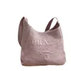 Tote bag high definition Embroidered letter single shopping underarm tote casual large capacity grass woven bucket beach