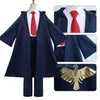 Fantas de anime Anime Mashle Magic and Muscle MASH Burnedead Lemon Irvine Cosplay Come Blue Easton Magic Academy Uniform Hallowen Suits Y240422