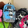 Backpack Fashion Man's Women's Trendy Graffiti School Bag For Boys Girls Nylon Large-capacity Waterproof Student Travel Backbags