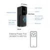 Kontrolle Tuya Smart Video Doorbell WiFi HD 1080p Kamera drahtlose Türklingel CALL Intercom VideoEye für Türen Glocken -Ring -Telefon Zuhause Sicherheit