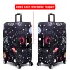 Akcesoria Zatwierdzone bagażem Hot Fashion World Cover Ochrony walizki wózka Trolley Case Travel Bagage Cover Cover od 18 do 32 cali XT913