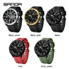 Montre-bracelets Sanda G Style Sports Mélangers Méalités Mentes Mentes de luxe Watch Digital 50m Quartz étanche Quartz montre un masculino masculin pour mâle masculino