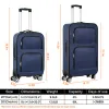 Zestawy zestawu bagażu 2PCS Oxford Cloth walizka z cichymi kołami spinner Twopece 20 i 28 cali bagaż podróżny