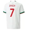 2023 Jerseys de fútbol de Marruecos 22/23/24 Maillot de Foot Ziyech Boutaib Camiseta de Futbol Boussoufa Saiss Ziyech Harit En-Nesyri El Ahmadi Camisa de fútbol del equipo nacional