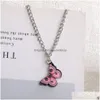 Collier de boucles d'oreilles Fenale papillon