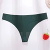 6pcsset xs-l kvinnor sexiga thong trosor packar underkläder 6 fasta färger g-sträng sexig thongs flicka underkläder kvinnliga pantys 240422