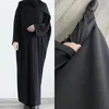 Ropa étnica óxula tejido abaya para mujeres ropa musulmana musulmana casual larga hijab vestidos islámicos dubai traje de pavo ramadán eid