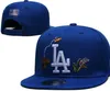 Boll Caps 2023-24 Los Angeles''Dodgers''unisex Fashion World Series Baseball Cap La Snapback Hat Män kvinnor Sun Hat Bone Gorras broderi Fanted Size Cap grossist A3