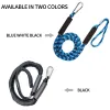 Tillbehör 1/2 packar båt bungee brygglinjer bungee cords dockning rep sträcker 45,5 ft förtöjande rep skum flottör fiske båt tillbehör tillbehör