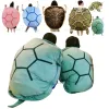 Poupées 120/150 cm géant de tortue portable coque en peluche jouet enfants sac de couchage en peluche.