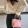 لطيفة نساء مصغرة الوردي حقيبة متجر Fi Mobile Phe Bag Lady Lady Small Disual Solid Color Bolso Grande Mujer 2023 J7xp#