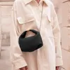 Femenina Nicho premium Single Shoulfody Crossbody bolso nublado Bolsa de cuero genuino bolso bento bolso de lonchera f49w#