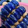 STRANDS NATUURLIJKE LAPIS LAZULI STONE kralen Bracelet Natuursteen Bracelet Desarmband voor vrouw voor geschenk groothandel!