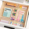 Bins 25 pc's doorzichtige plastic lade organisatoren Set, 4Size veelzijdige badkamer en ijdelheid lade organisator Trays, opslagbakken voor make -up