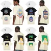 Summer Rhude Tshirt Spring/Summer Fashion Rhude Tshirts Grand Cru Bawełniany z krótkim rękawem T-shirt