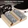 Shaver Violin Repair Peg Tools, 3/44/4 Size Violin Reels Shaver Cut Pegs Violin Make Tools