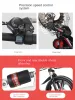 Lights Outland Disc Brake Folding Bicycle Lightweight Ultra Light Vuxen Male Portable 20 Inch Working Adult Variable Speed ​​Bicycle New